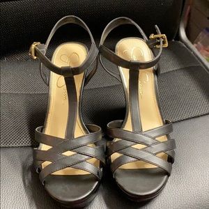 Jessica Simpson wedges